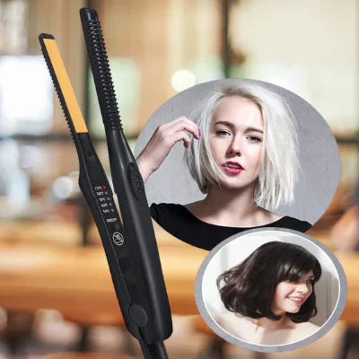 Le Lisseur Boucleur 2-en-1 : L'Essentiel pour des Cheveux Parfaits en un Clin d'Œil